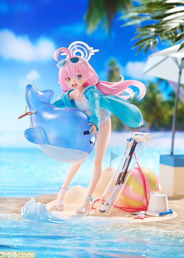 【ブルアカ】水着ホシノフィギュアの予約が本日（6/6）スタート。「動いてないのに暑いよ～」と聞こえてきそうな表情パーツが付属【ブルーアーカイブ】