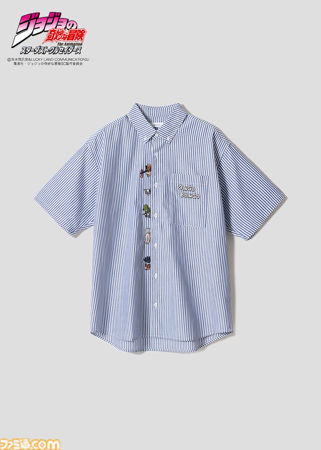 『ジョジョ』とグラニフのコラボアパレルがWeb先行予約開始ですでに売切続出。オインゴ・ボインゴ兄弟の絵本の絵柄のポーチなどが登場。店頭販売は4/28から