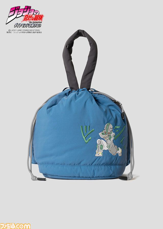 『ジョジョ』とグラニフのコラボアパレルがWeb先行予約開始ですでに売切続出。オインゴ・ボインゴ兄弟の絵本の絵柄のポーチなどが登場。店頭販売は4/28から