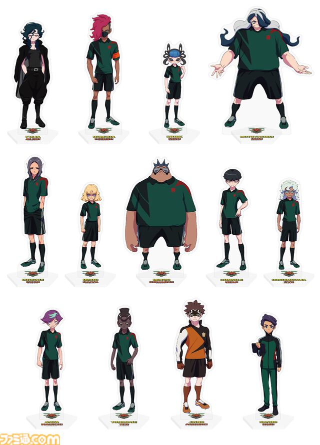 『イナイレ 英雄たちのヴィクトリーロード』全国大会で立ちはだかる強豪・京前嵐山中＆帝国学園の26名が集結、アクスタ第7弾がエビテンで予約開始