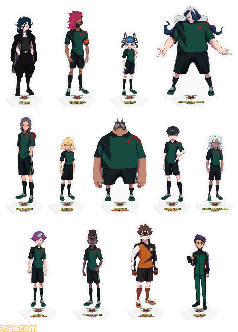 『イナイレ 英雄たちのヴィクトリーロード』全国大会で立ちはだかる強豪・京前嵐山中＆帝国学園の26名が集結、アクスタ第7弾がエビテンで予約開始