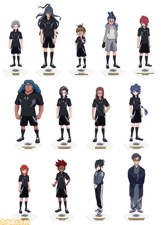 『イナイレ 英雄たちのヴィクトリーロード』全国大会で立ちはだかる強豪・京前嵐山中＆帝国学園の26名が集結、アクスタ第7弾がエビテンで予約開始