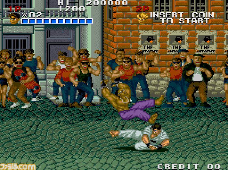 【アケアカ】『ストリートスマート』4月23日配信。最強の喧嘩野郎を目指して全米を駆け抜けるSNKのベルトスクロールアクション。勝者にはギャルの祝福が待っている