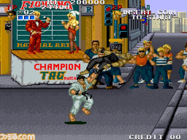 【アケアカ】『ストリートスマート』4月23日配信。最強の喧嘩野郎を目指して全米を駆け抜けるSNKのベルトスクロールアクション。勝者にはギャルの祝福が待っている