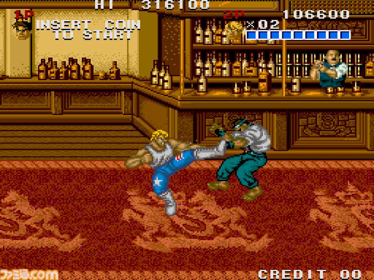 【アケアカ】『ストリートスマート』4月23日配信。最強の喧嘩野郎を目指して全米を駆け抜けるSNKのベルトスクロールアクション。勝者にはギャルの祝福が待っている