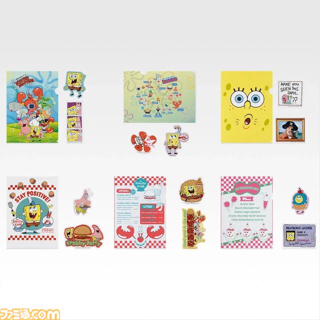 『スポンジ・ボブ』ソフビライトやもちもちクッションなどが当たる一番くじが本日（4/24）発売。集めたくなるキュートなグッズが目白押し