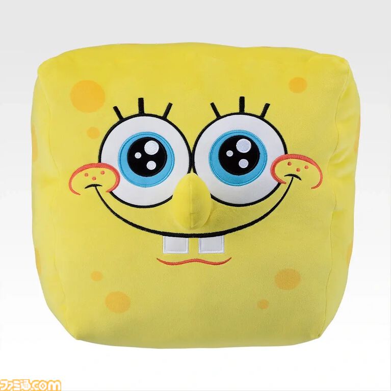 『スポンジ・ボブ』ソフビライトやもちもちクッションなどが当たる一番くじが本日（4/24）発売。集めたくなるキュートなグッズが目白押し