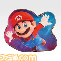 映画『スーパーマリオギャラクシー』の一番くじが本日（4/24）発売。マリオ&ヨッシーのビッグザイズクッション、チコのルームライト&ぬいぐるみなど