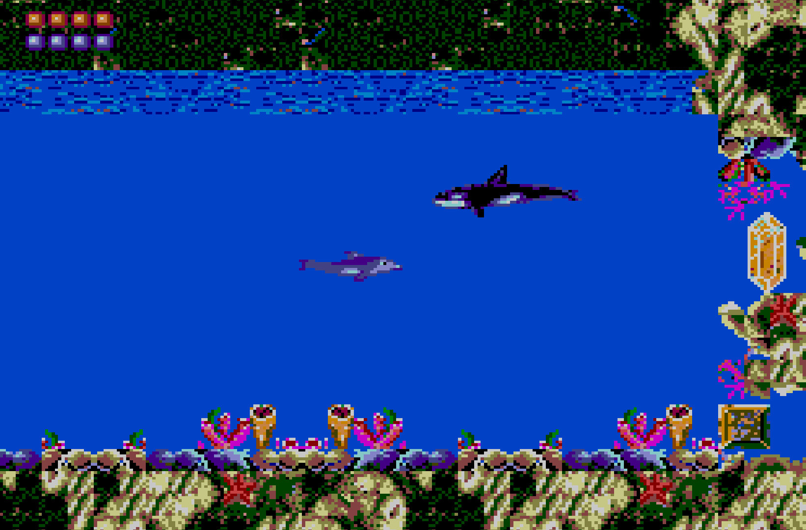 エコー・ザ・ドルフィン』シリーズ2作を収録した『Ecco the Dolphin