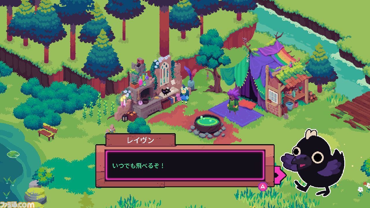 『Ritual of Raven』作業はゴーレムにおまかせのハーブ農園運営シム。心地よい世界にだら～っと浸り、簡単プログラムを組むと資産が増える満足感【GWおすすめゲームレビュー】