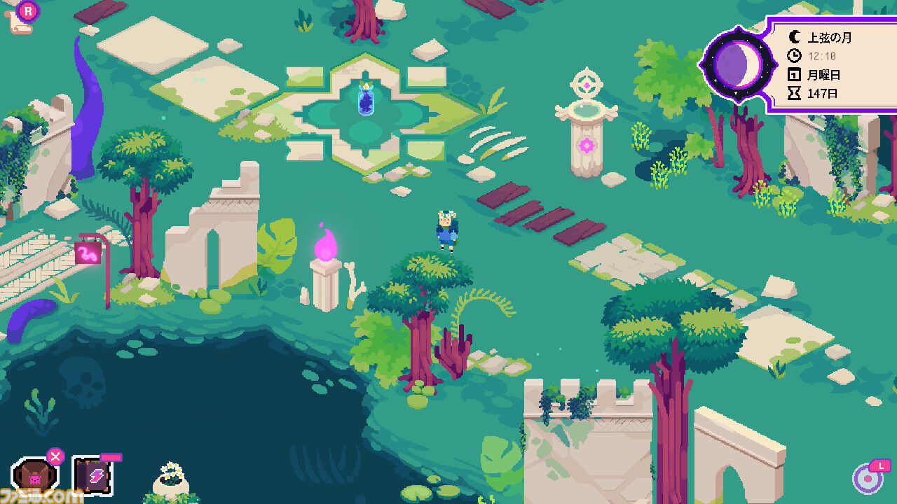 『Ritual of Raven』作業はゴーレムにおまかせのハーブ農園運営シム。心地よい世界にだら～っと浸り、簡単プログラムを組むと資産が増える満足感【GWおすすめゲームレビュー】