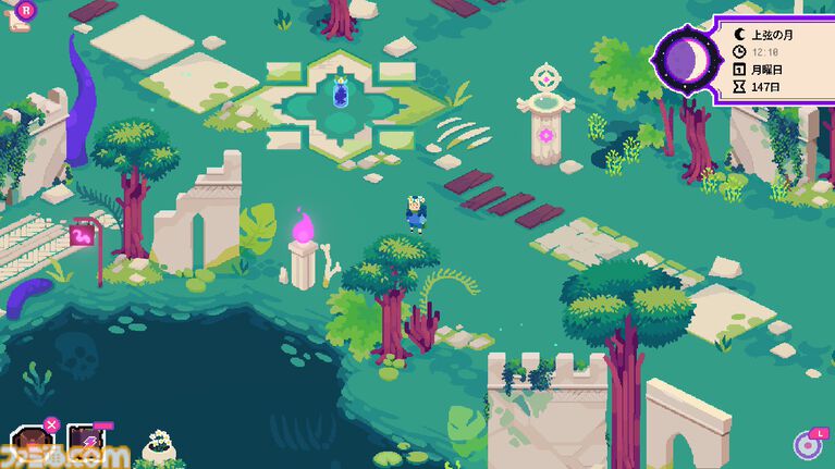 『Ritual of Raven』作業はゴーレムにおまかせのハーブ農園運営シム。心地よい世界にだら～っと浸り、簡単プログラムを組むと資産が増える満足感【GWおすすめゲームレビュー】