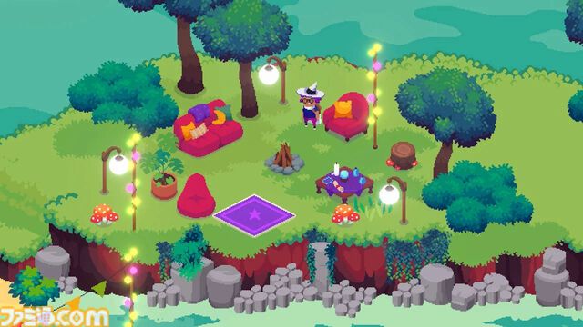 『Ritual of Raven』作業はゴーレムにおまかせのハーブ農園運営シム。心地よい世界にだら～っと浸り、簡単プログラムを組むと資産が増える満足感【GWおすすめゲームレビュー】