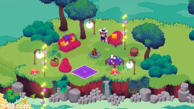 『Ritual of Raven』作業はゴーレムにおまかせのハーブ農園運営シム。心地よい世界にだら～っと浸り、簡単プログラムを組むと資産が増える満足感【GWおすすめゲームレビュー】