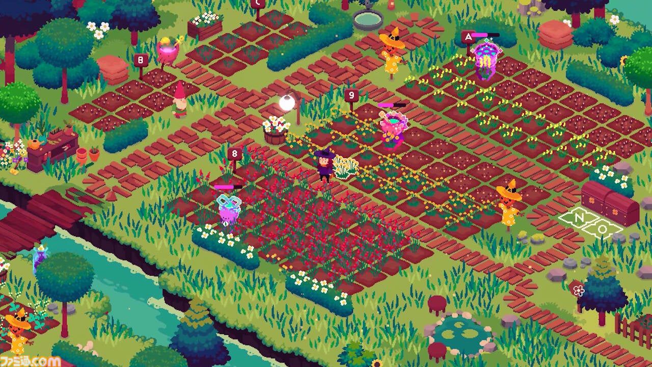 『Ritual of Raven』作業はゴーレムにおまかせのハーブ農園運営シム。心地よい世界にだら～っと浸り、簡単プログラムを組むと資産が増える満足感【GWおすすめゲームレビュー】