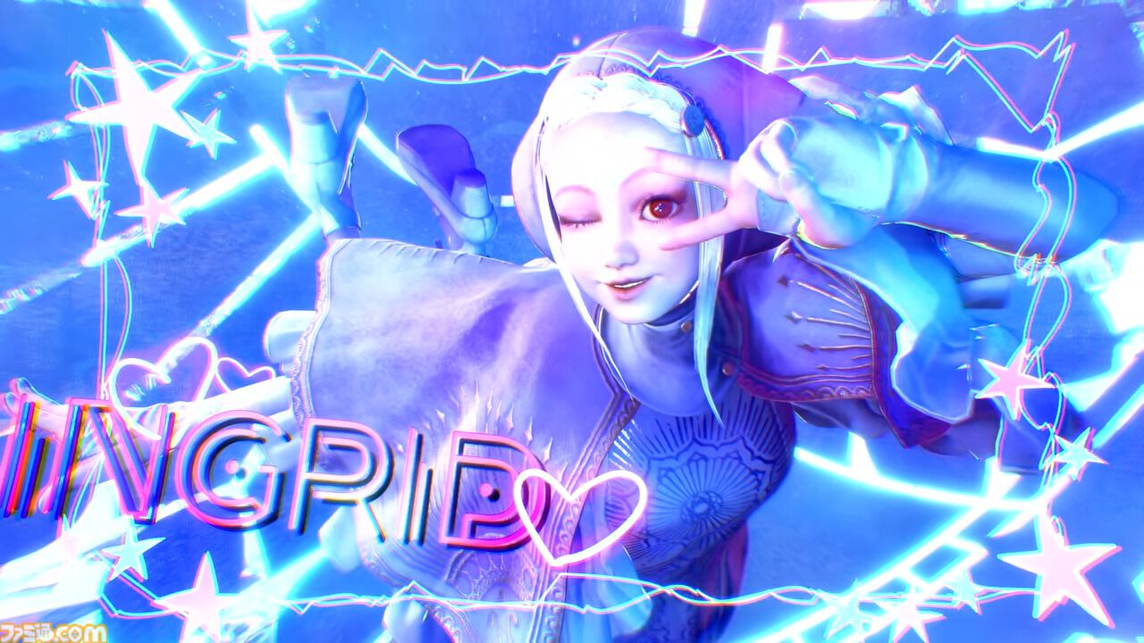 『スト6』イングリッドの追加が5月28日に決定。ゲームプレイ動画が公開。飛び道具・対空・ワープなんでもありの謎の美少女。『カプジャム』のコスチュームももちろん登場