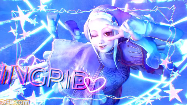 『スト6』イングリッドの追加が5月28日に決定。ゲームプレイ動画が公開。飛び道具・対空・ワープなんでもありの謎の美少女。『カプジャム』のコスチュームももちろん登場