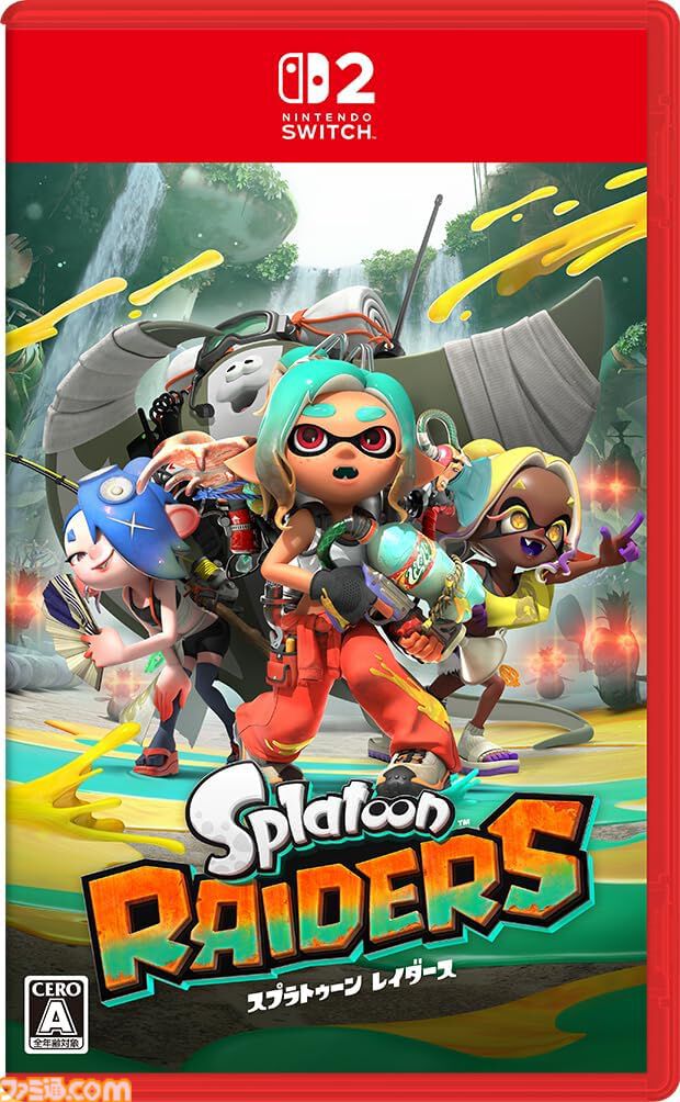 『スプラトゥーン レイダース』パッケージ版とすりみ連合の新しいamiiboが予約開始。ソフトはAmazonと楽天ブックスでオリジナル特典が登場