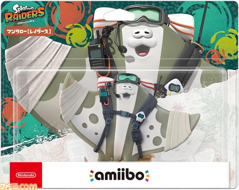 『スプラトゥーン レイダース』パッケージ版とすりみ連合の新しいamiiboが予約開始。ソフトはAmazonと楽天ブックスでオリジナル特典が登場