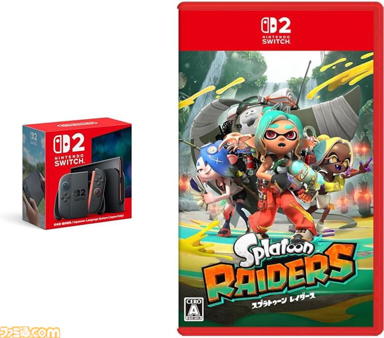 『スプラトゥーン レイダース』パッケージ版とすりみ連合の新しいamiiboが予約開始。ソフトはAmazonと楽天ブックスでオリジナル特典が登場