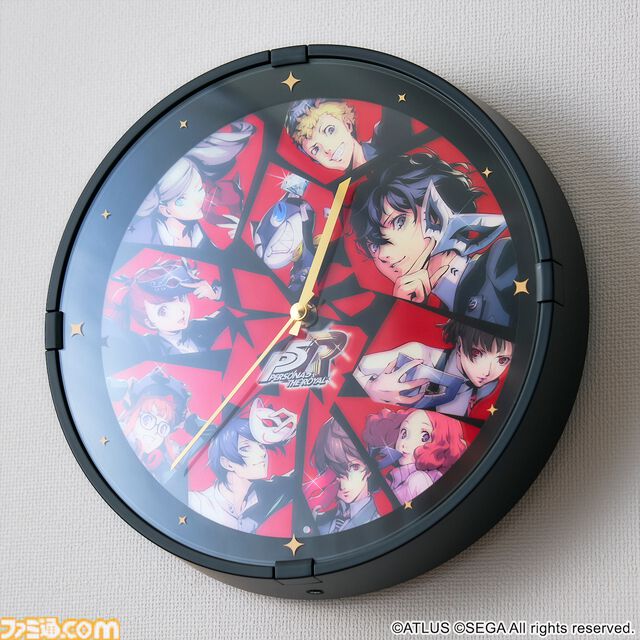 『P5R』珠玉のペルソナサウンドが鳴り響くメロディクロックが発売決定。“Life Will Change”、“星と僕らと”など12曲を収録。総攻撃カットインを組み込んだデザインが美しい