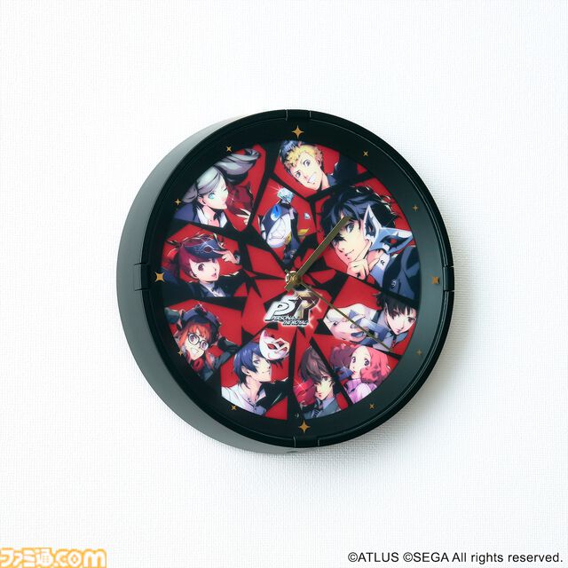 『P5R』珠玉のペルソナサウンドが鳴り響くメロディクロックが発売決定。“Life Will Change”、“星と僕らと”など12曲を収録。総攻撃カットインを組み込んだデザインが美しい