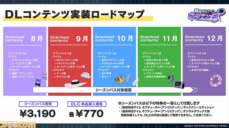 『超新時空ゲイム ネプテューヌ∞』女神候補生やイストワール、アイエフたちのビジュアルがお披露目。バトルは女神化主体の空中戦に