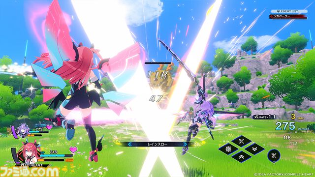 『超新時空ゲイム ネプテューヌ∞』女神候補生やイストワール、アイエフたちのビジュアルがお披露目。バトルは女神化主体の空中戦に