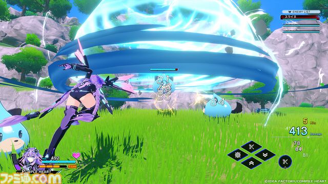 『超新時空ゲイム ネプテューヌ∞』女神候補生やイストワール、アイエフたちのビジュアルがお披露目。バトルは女神化主体の空中戦に