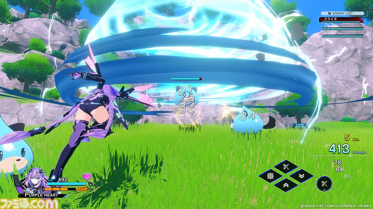 『超新時空ゲイム ネプテューヌ∞』女神候補生やイストワール、アイエフたちのビジュアルがお披露目。バトルは女神化主体の空中戦に