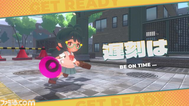 『ふまんぐーる』遅刻すると死んじゃう女の子がノンストップで走る通学アクションのSteamストアページが公開。ストレスが溜まるとバケモノが出てきちゃう!?