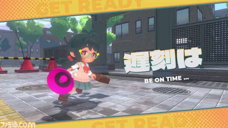 『ふまんぐーる』遅刻すると死んじゃう女の子がノンストップで走る通学アクションのSteamストアページが公開。ストレスが溜まるとバケモノが出てきちゃう!?