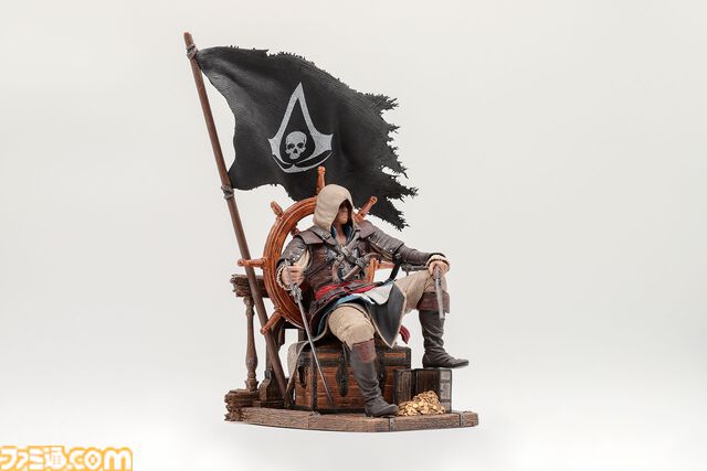 『アサシン クリード4』リメイクの公式コレクターズエディション（PS5）が登場。エドワードのフィギュアが激シブ！