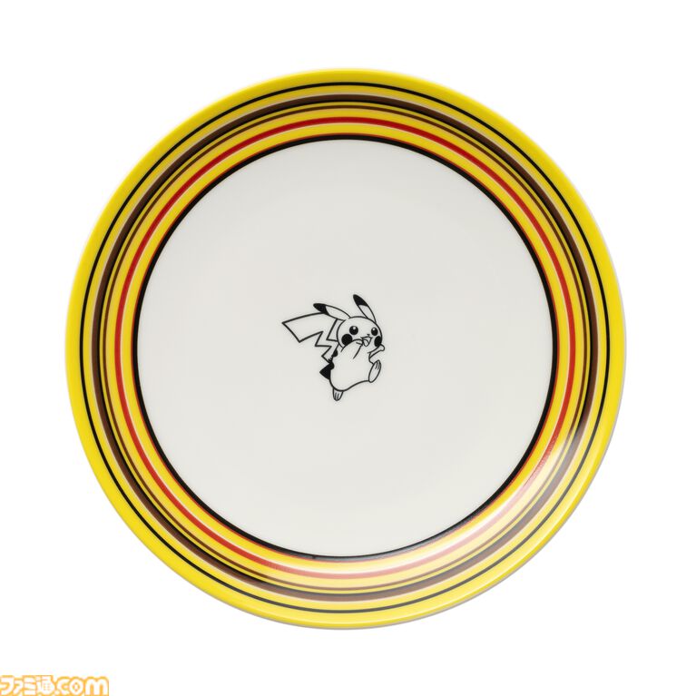 『ポケモン』イッタラとコラボしたマグカップ、ボウル、プレートが登場。ピカチュウカラーのストライブに、ワンポイントイラストがキュート