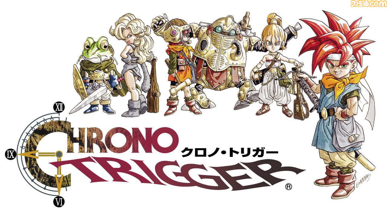 クロノ・トリガー』クロノとマールがパッケージイラストの姿で