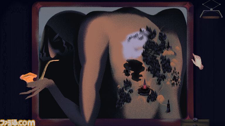 『Inkblood』不穏に満ちた怪事件を調査するオカルト探偵アドベンチャー、プレイテストが開始。秘密結社・仮面のカーニバル・キノコ人間など怪しいものだらけ