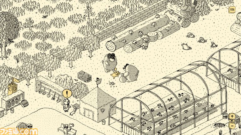 『Finding Polka』“犬を探す”ウォーキングシミュの体験版が配信開始。ボールペンで描かれた温かみのある世界では、ユーモアと遊び心あふれる出会いが待っている