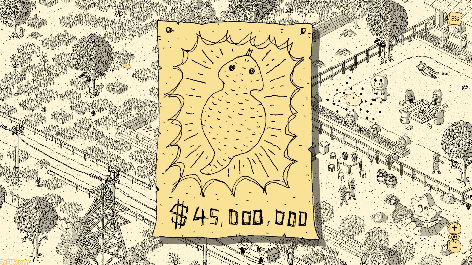 『Finding Polka』“犬を探す”ウォーキングシミュの体験版が配信開始。ボールペンで描かれた温かみのある世界では、ユーモアと遊び心あふれる出会いが待っている