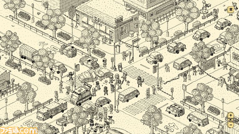 『Finding Polka』“犬を探す”ウォーキングシミュの体験版が配信開始。ボールペンで描かれた温かみのある世界では、ユーモアと遊び心あふれる出会いが待っている