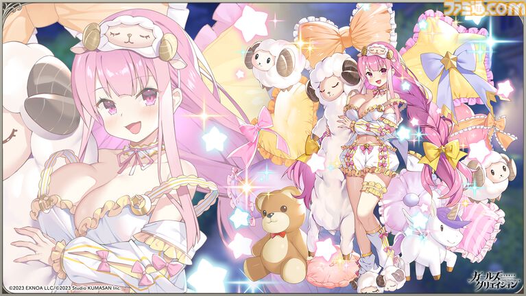 『ガールズクリエイション』工房で創作可能な★5イマージュが14種追加、スタイルごとのパッシブ能力実装、10月までのアプデ予定も公開。2.5周年生放送まとめ