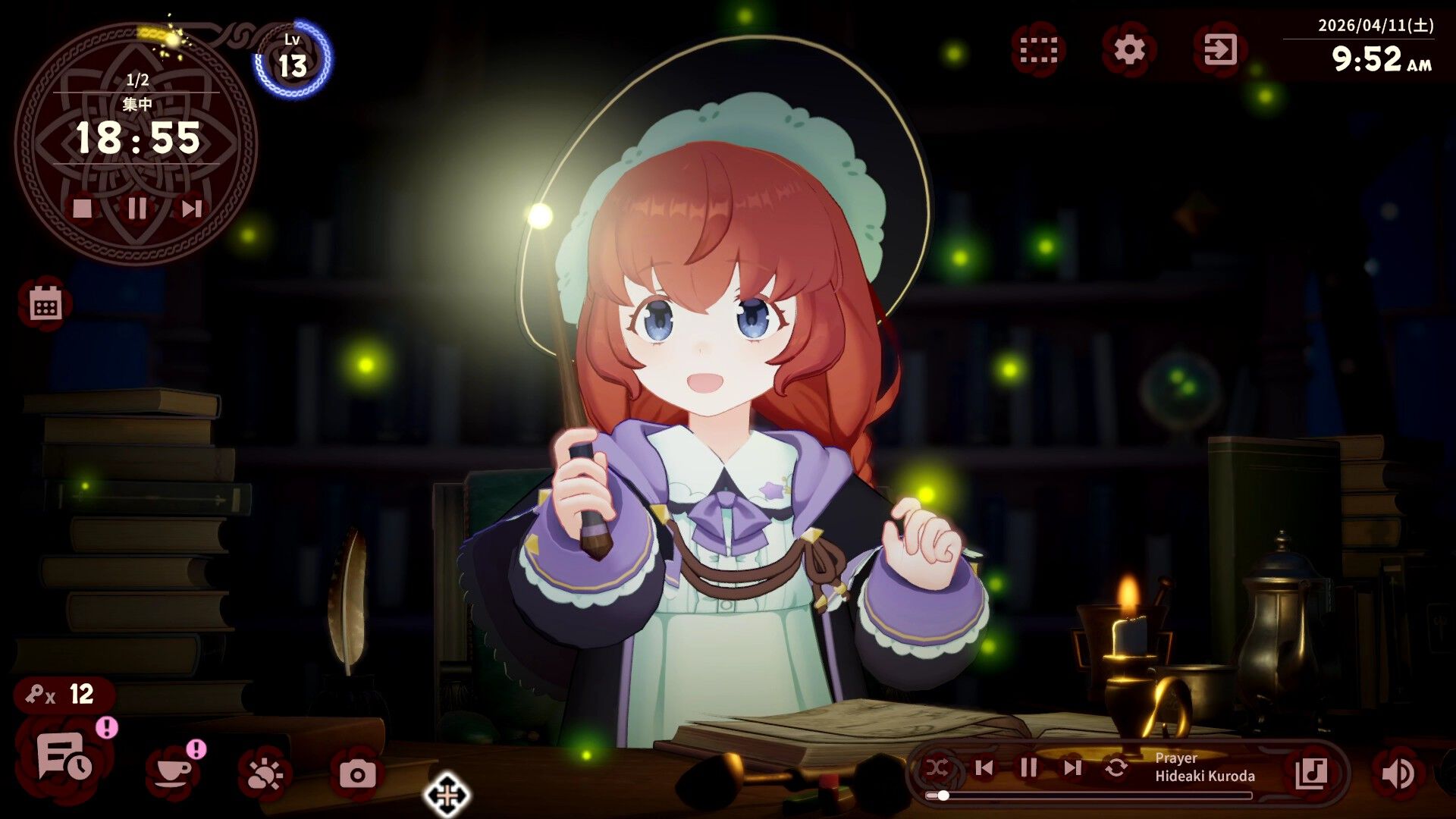『Memory of Memorie : A Chill Story』魔法使い見習いの少女と過ごす作業用アドベンチャー発表。ケルト音楽に包まれながらデスクワークに集中