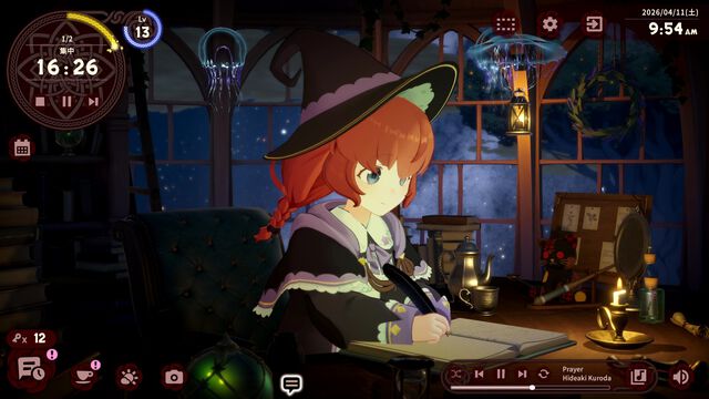 『Memory of Memorie : A Chill Story』魔法使い見習いの少女と過ごす作業用アドベンチャー発表。ケルト音楽に包まれながらデスクワークに集中