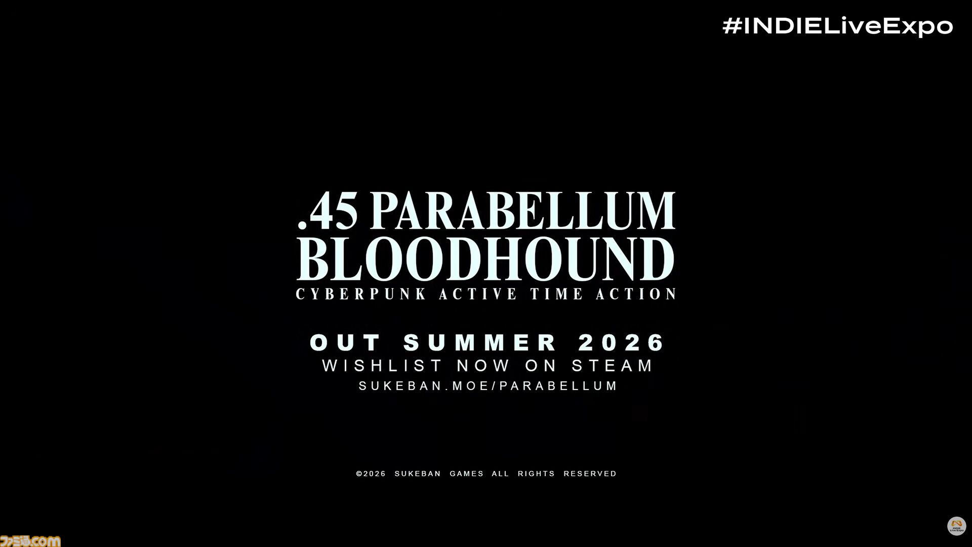 『.45 パラベラム ブラッドハウンド』発売時期が2026年夏ごろに決定。『VA-11 HALL-A』開発陣による退廃世界が舞台のアクティブタイムアクション