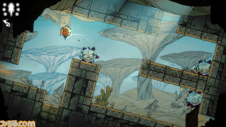 『Feather's Edge』躍動感に満ちた新感覚メトロイドヴァニア発表。ヤツガシラの戦士・ウプとなり躍動感に満ちたアクションの極意を掴め