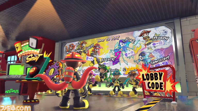 『オクトピンブス』異色の“人狼系”消防アクションが5月12日発売決定。正体がバレてからが本番、読みあいがアツい新作タイトル。SNSキャンペーンもスタート