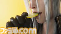 『FF7 リバース』セフィロスがお酒を飲む。アサヒビールの『未来のレモンサワー』とのコラボ映像が公開