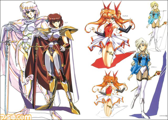 『ラングリッサー』シリーズのイラスト集が電子書籍として復刻。うるし原智志が描く美麗イラストや、未公開の設定資料などを掲載。シリーズ35周年を記念して