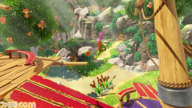『バンジョーとカズーイの大冒険』のスタッフによる精神的後継作『ユーカレイリー』リマスター版が制作決定。アクションでステージを駆け巡り、ボスに挑む冒険が帰ってくる