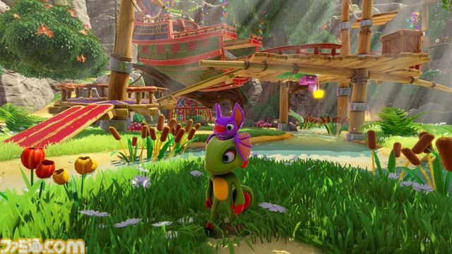 『バンジョーとカズーイの大冒険』のスタッフによる精神的後継作『ユーカレイリー』リマスター版が制作決定。アクションでステージを駆け巡り、ボスに挑む冒険が帰ってくる