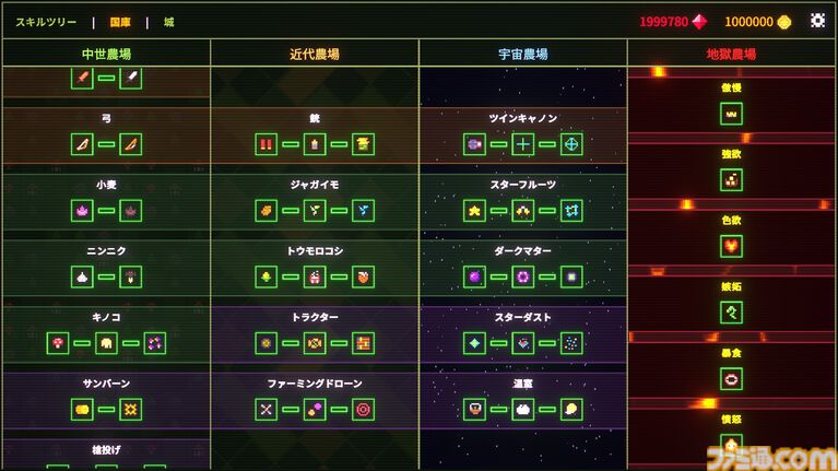 『菜園無双』超爽快な“野菜収穫”ゲームが本日（4/27）配信開始。剣・弓・銃など多彩な武器を用いて、大量の野菜を一気に刈り取れ